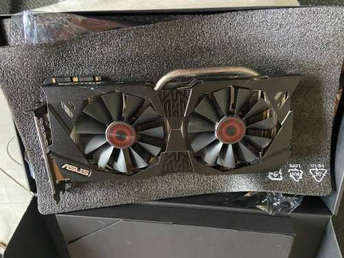 ASUS STRIX OC EDITION * NVIDIA GEFORCE GTX970  4 GB * BOXED * FEW MONTHS USED * GOOD CONDITION
